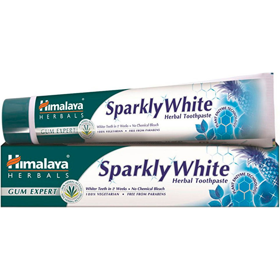 Зубна паста Himalaya Sparky White 75млфото