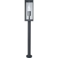 Светильник столбик Ledvance E27 80см, черный (4058075554436)