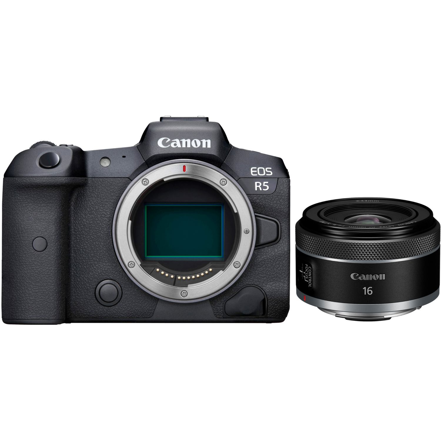 Фотоаппарат CANON EOS R5 + RF 16 mm f/2.8 STM (4147C027RF16)фото