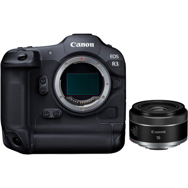 

Фотоаппарат CANON EOS R3 + RF 16 mm f/2.8 STM (4895C014RF16)