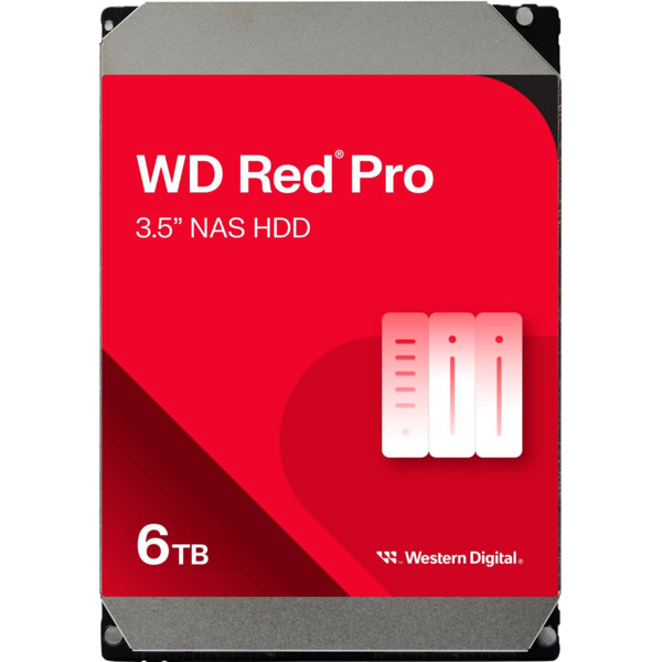 Акція на Жесткий диск WD  6TB 3.5" 7200 256MB SATA Red Pro NAS (WD6005FFBX) від MOYO