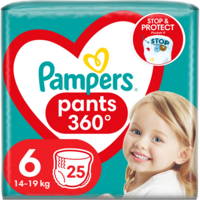 Подгузники-трусики Pampers Pants Giant размер 6 14-19кг 25шт