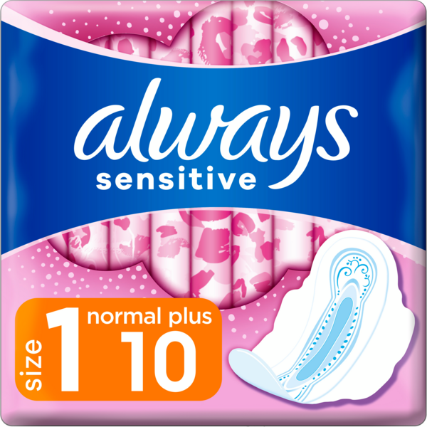 Прокладки гигиенические Always Ultra Sensitive Normal Plus размер 1 10шт