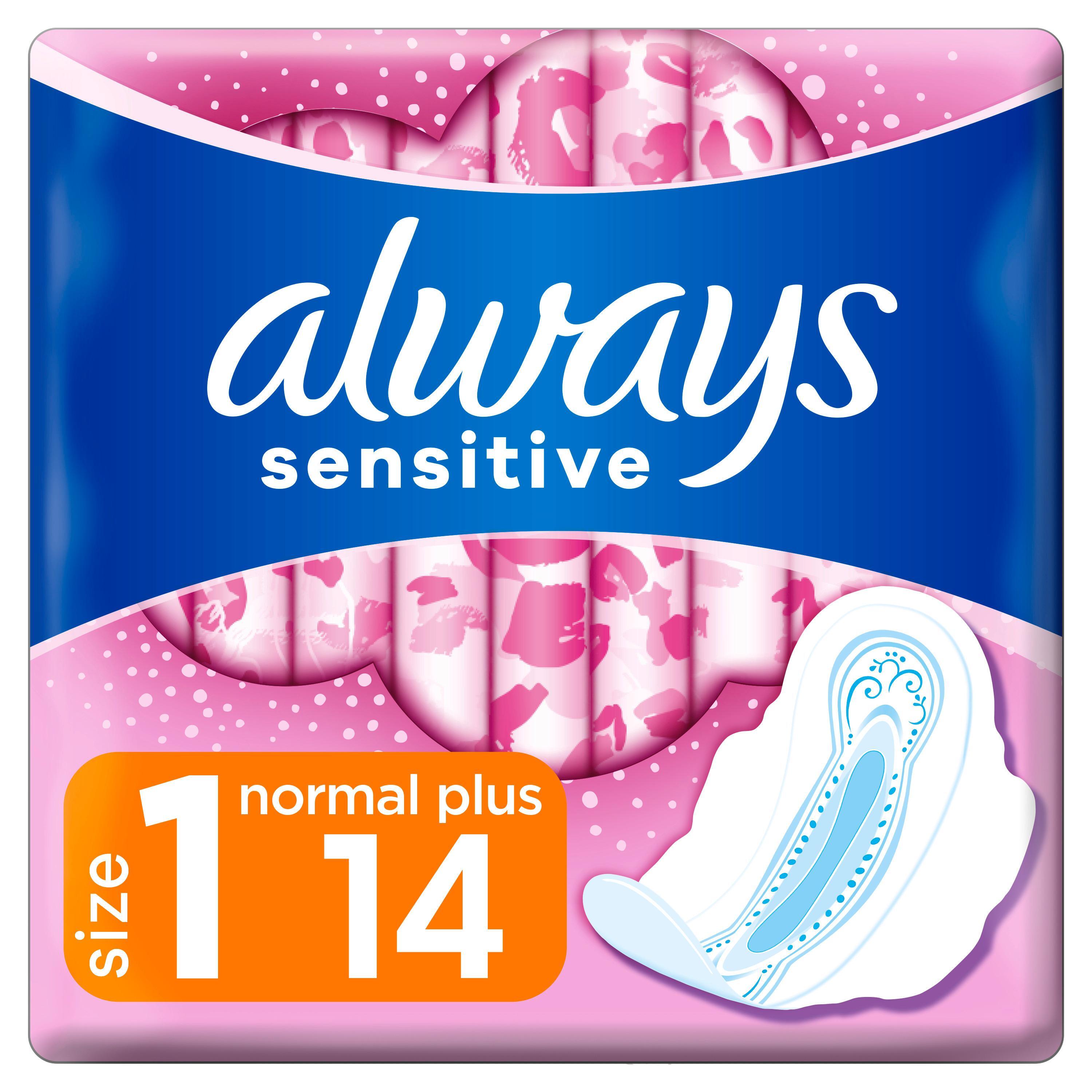 Гігієнічні прокладки Always Ultra Sensitive Normal (Розмір 1) 14 штфото1