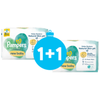 Серветки вологі дитячі Pampers Harmonie new baby 3*46шт
