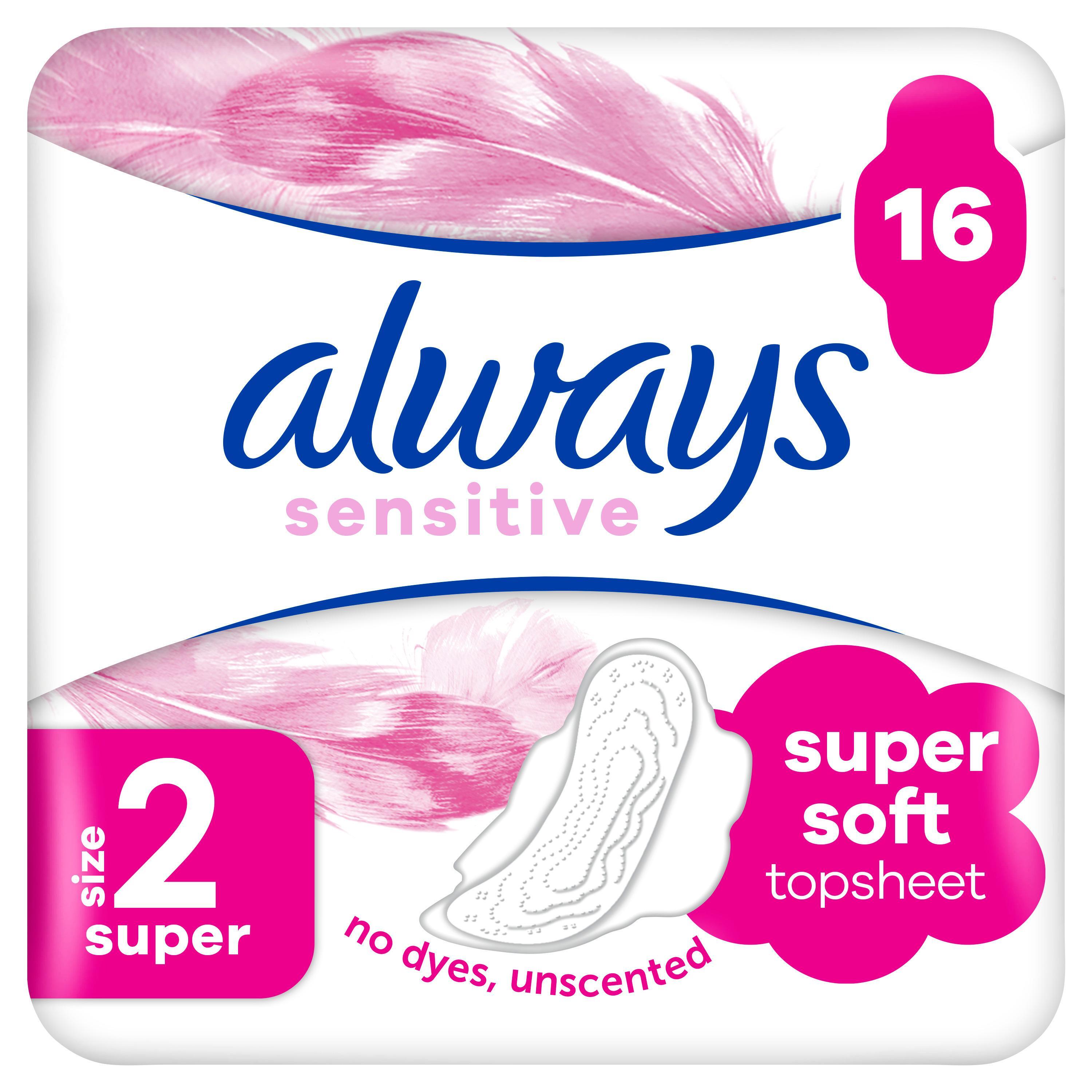 Гігієнічні прокладки Always Ultra Sensitive Super (Розмір 2) 16 штфото1
