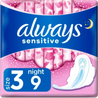Прокладки гигиенические Always Ultra Sensitive Night размер 3 9шт