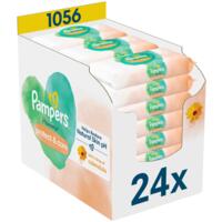 Салфетки влажные детские Pampers Harmonie Protect&Care 24*44шт