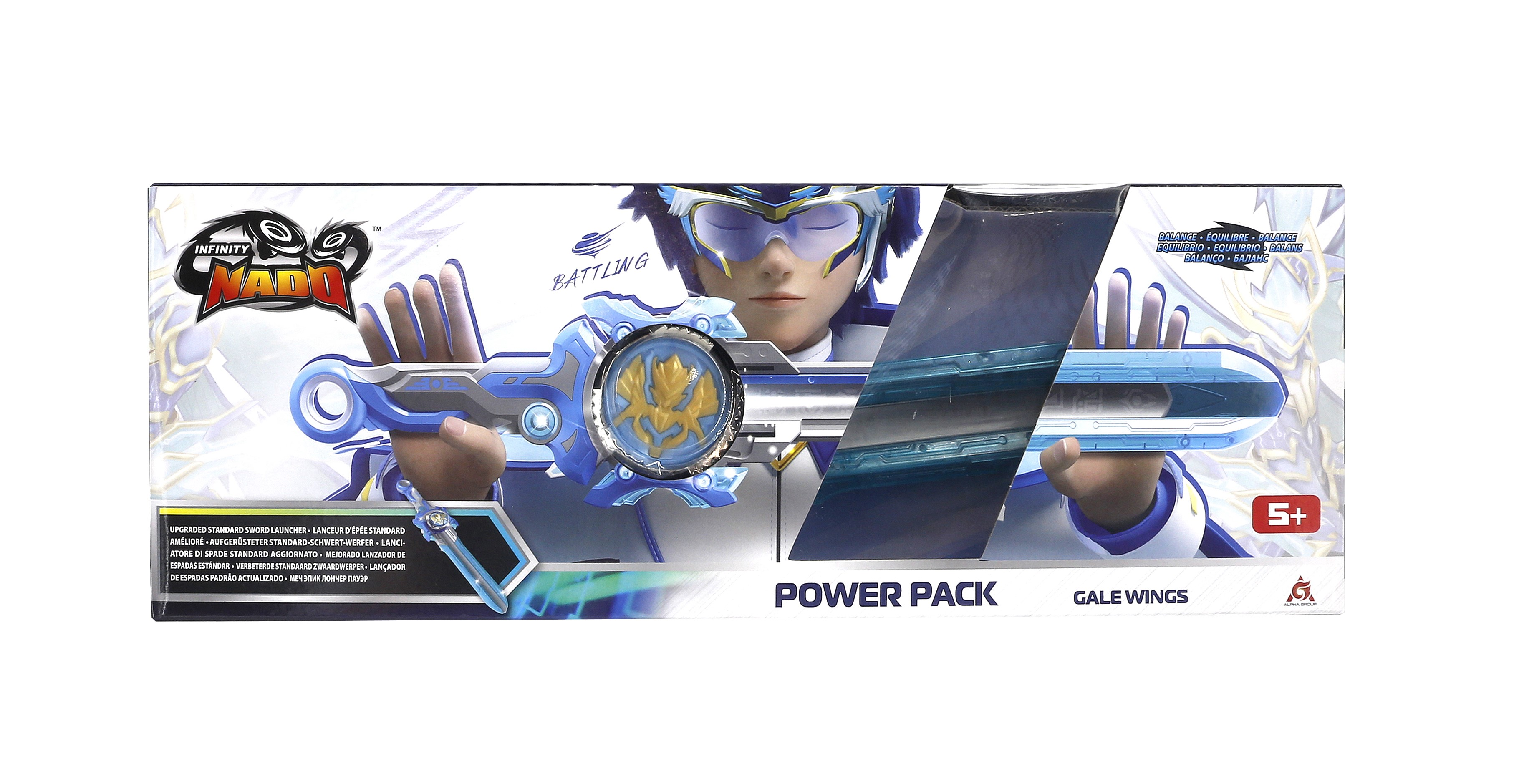 Дзиґа Infinity Nado VI Power Pack Крила Бурі (Gale Wings) (EU654118)фото1