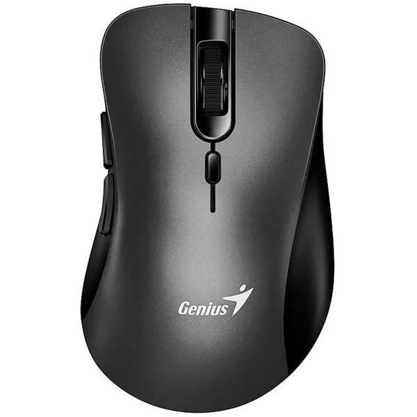 Акція на Мышь Genius Ergo 8100S WL Silent Grey (31030040401) від MOYO