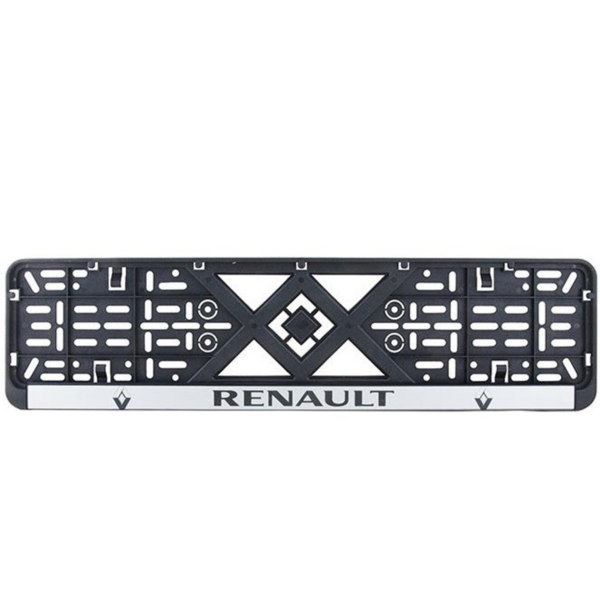 Рамка номерного знака Bi-Plast Renault (BP-233)