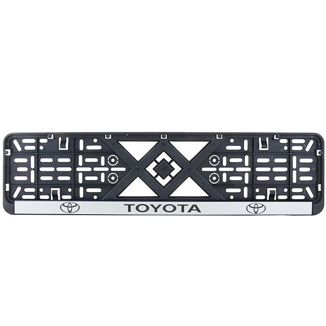 Рамка номерного знака Bi-Plast Toyota (BP-240) фото 