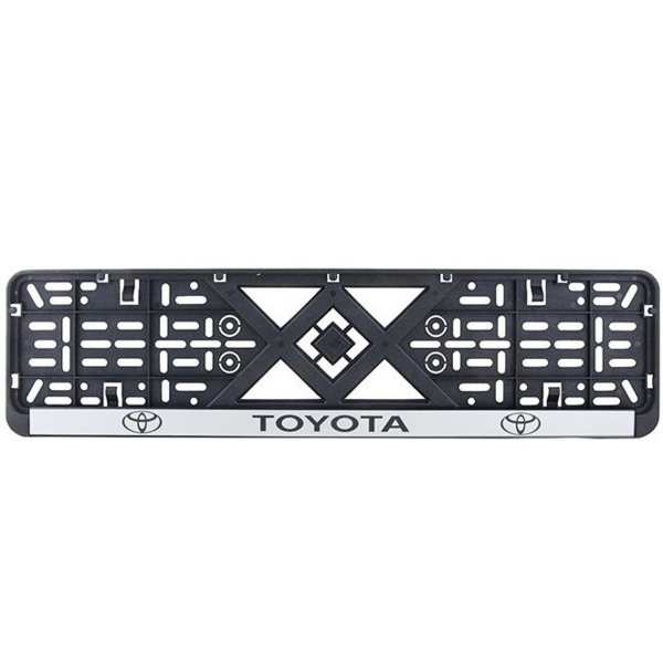 Рамка номерного знака Bi-Plast Toyota (BP-240)