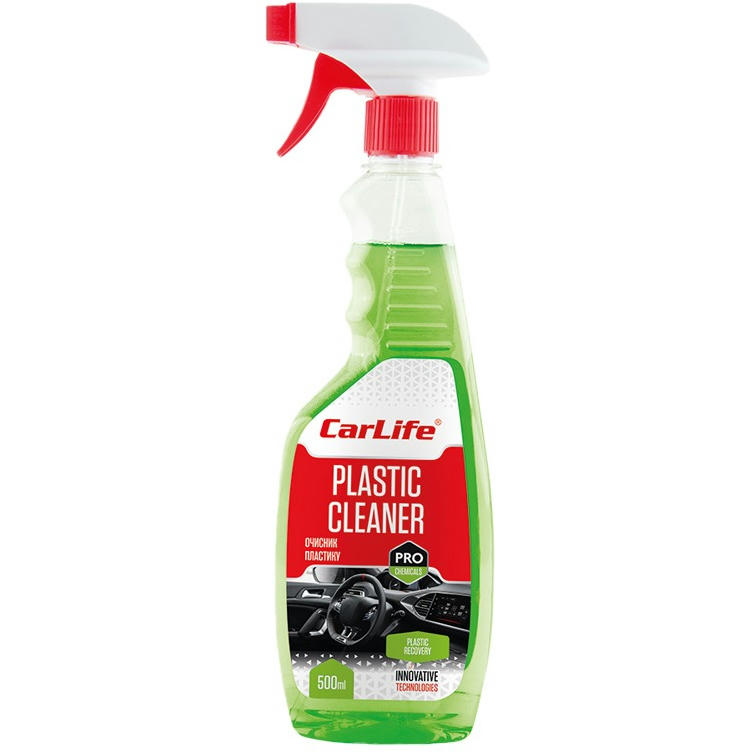Очиститель CarLife для пластика и винила Plastic Cleaner 500мл (CF518) фото 