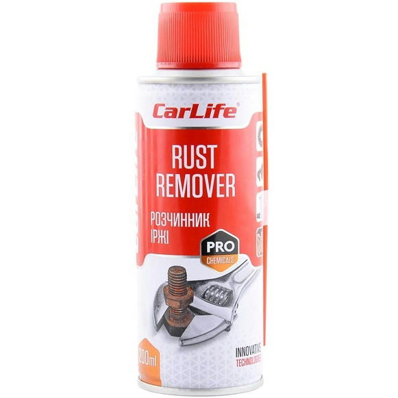 Растворитель ржавчины CarLife Rust Remover 200мл (CF201) фото 