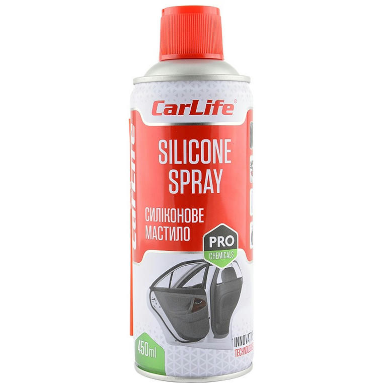 Силиконовая смазка CarLife Silicone spray 450мл (CF450) фото 