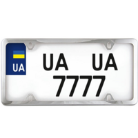 Рамка номерного знака СarLife USA Type (NH450)