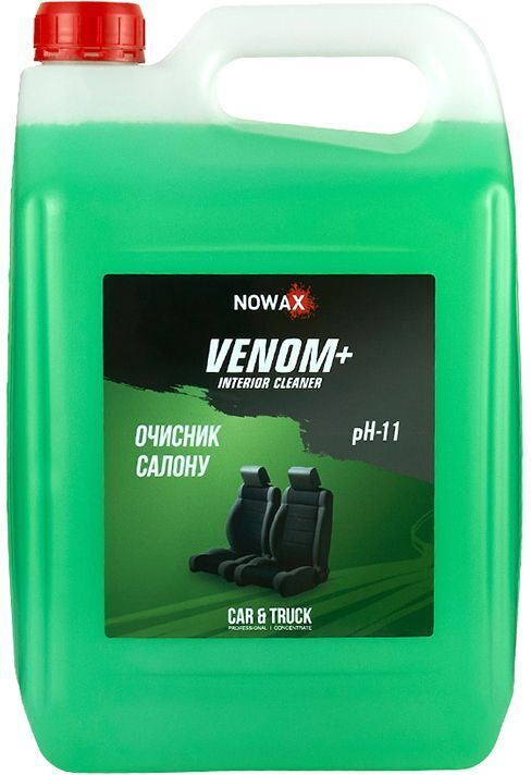 Очиститель Nowax для салона автомобиля Venom+ концентрат 5л (NX05144) фото1