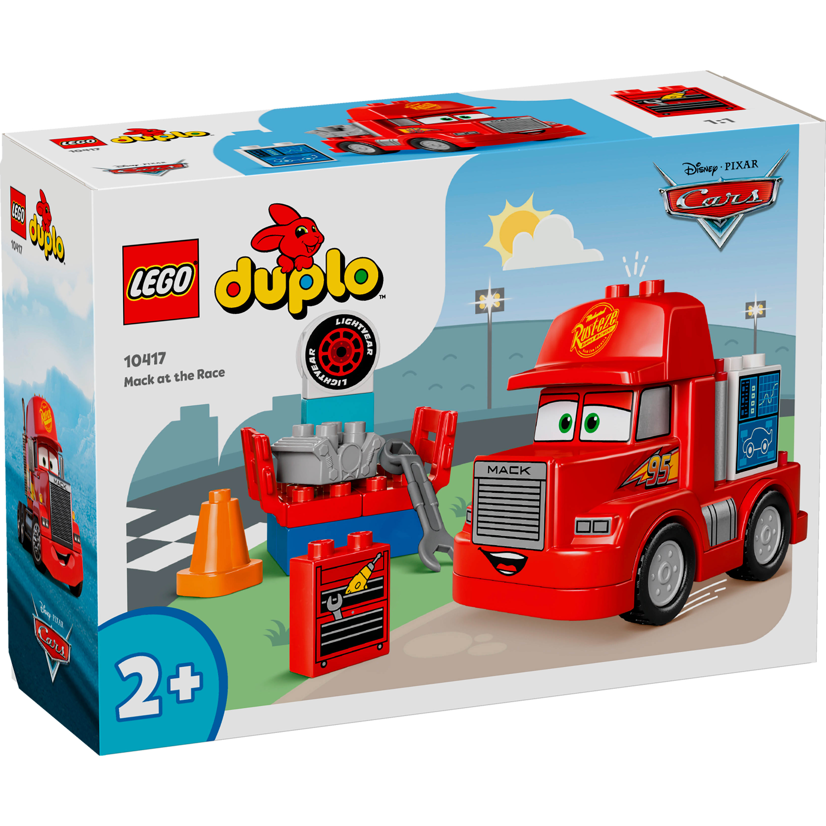 LEGO 10417 DUPLO Disney Мак на гонках фото 1