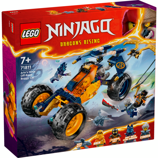 Акція на LEGO 71811 Ninjago Баги для бездорожья ниндзя Арин від MOYO