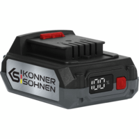 Акумулятор Konner&Sohnen KS 20V2-1, 20В, 2А·год, 0.47кг (KS20V2-1)