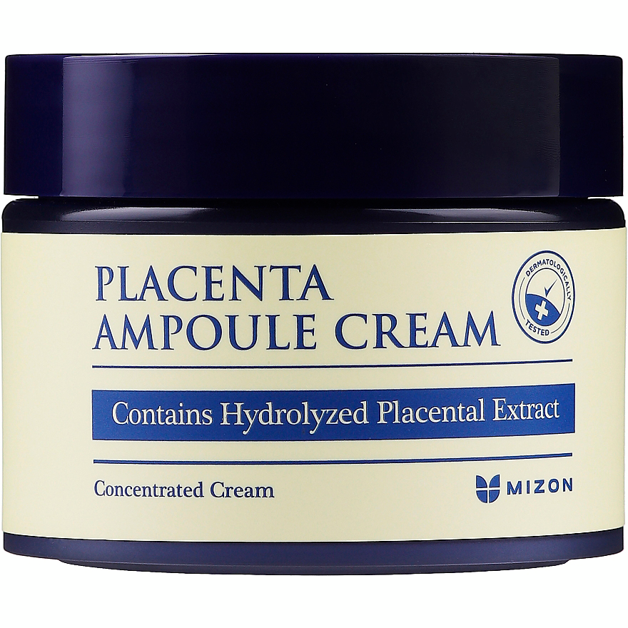 Крем для лица Mizon Placenta Ampoule Cream с плацентой 50мл фото 