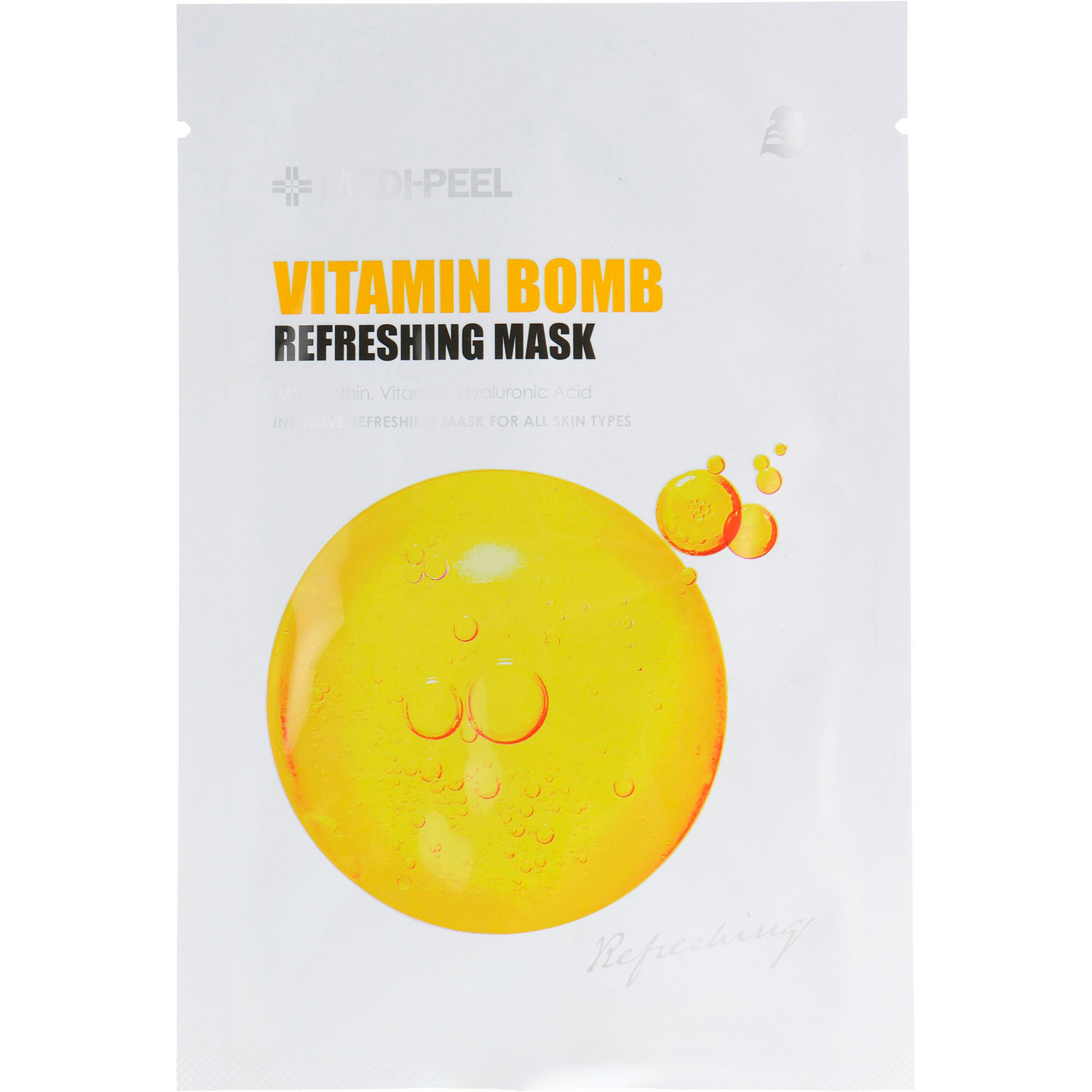 Тканинна маска для обличчя Medi-Peel Vitamin Bomb 10штфото