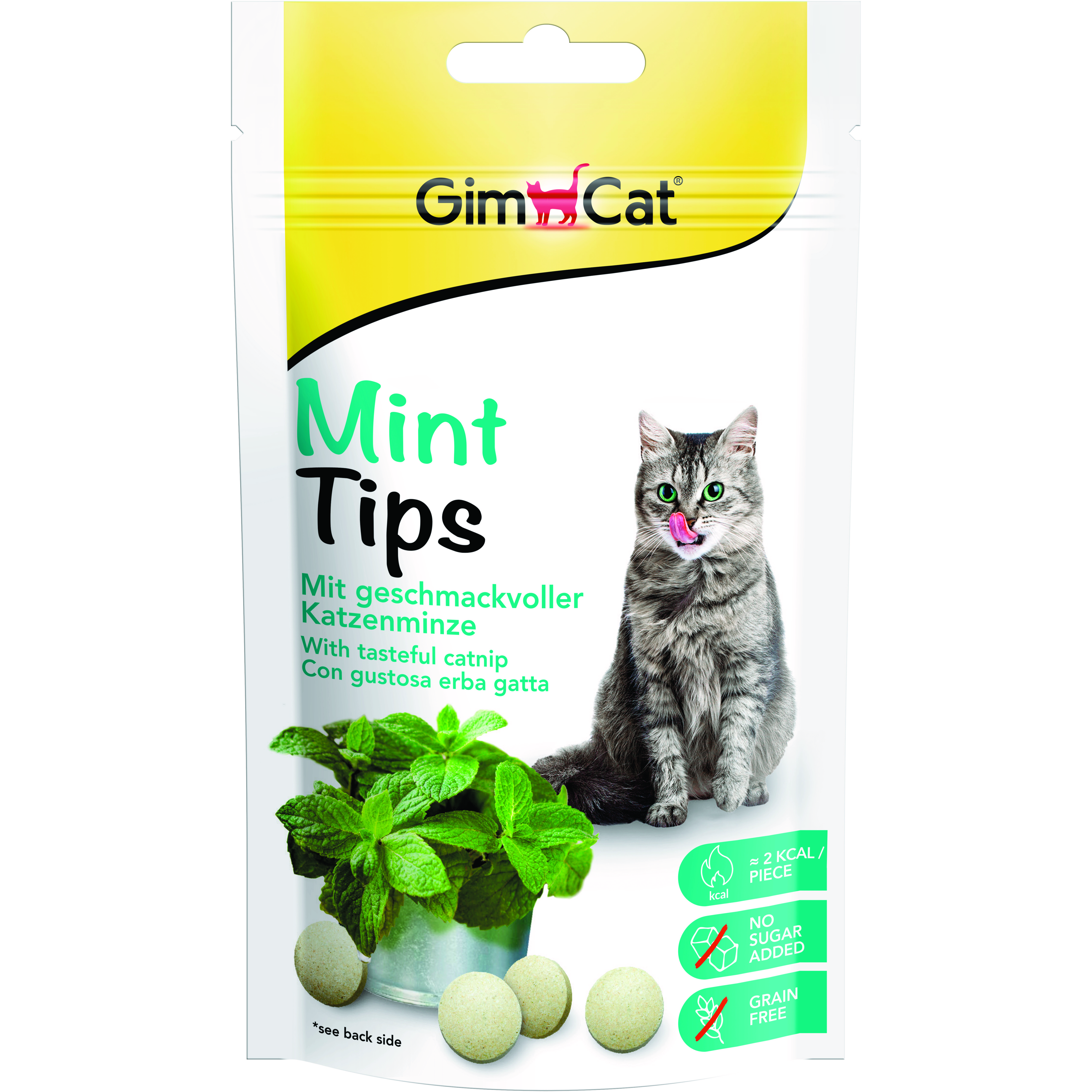 Ласощі вітамізовані для кішок GimCat Cat-Mintips з котячою м`ятою 40гфото1