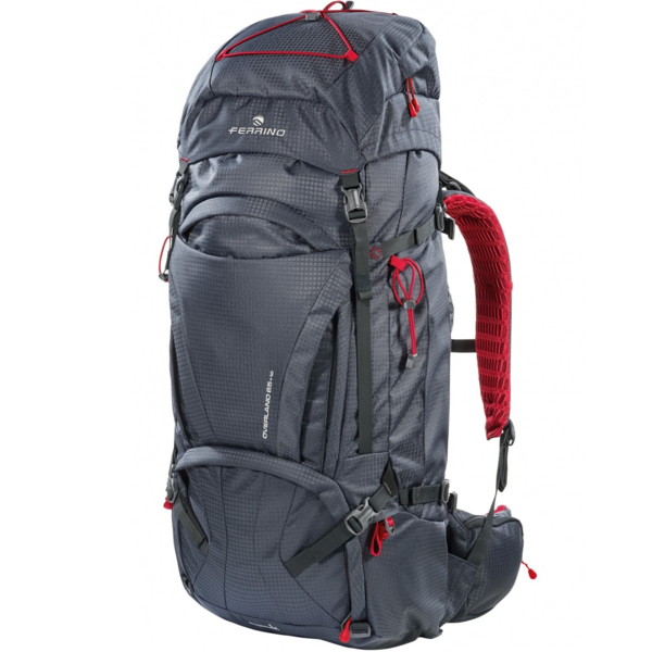 

Туристический рюкзак Ferrino Overland 65+10L Dark Grey (75671HCC)
