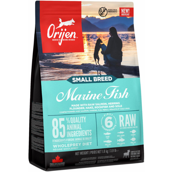 

Сухой корм для собак малых пород Orijen Small Breed Marine Fish 1,8 кг