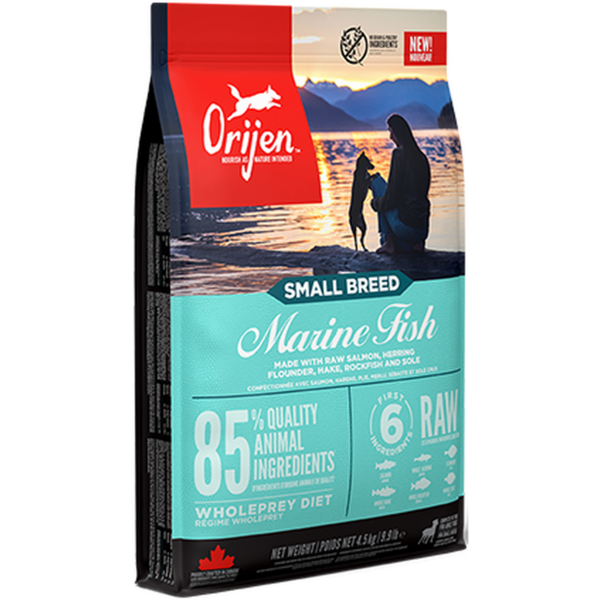 Сухой корм для собак малых пород Orijen Small Breed Marine Fish 4,5 кг