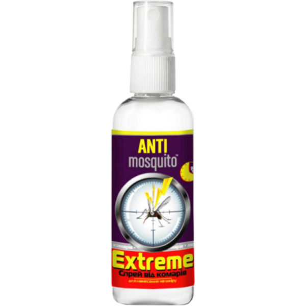Спрей от комаров Antimosquito Extreme 100мл