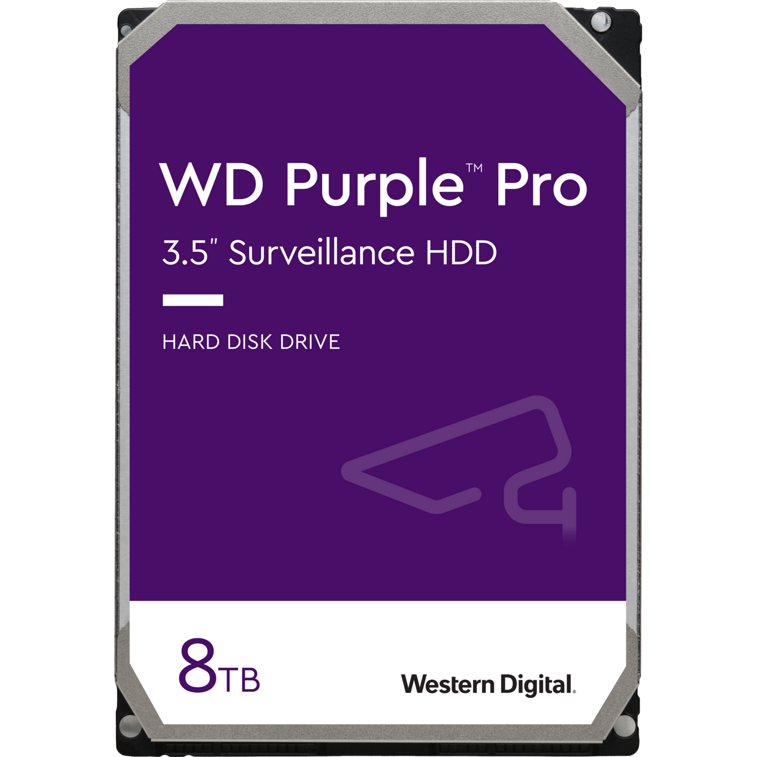 Жесткий диск WD 8TB 3.5&quot; 7200 256MB SATA Purple Pro Surveillance (WD8002PURP) фото 