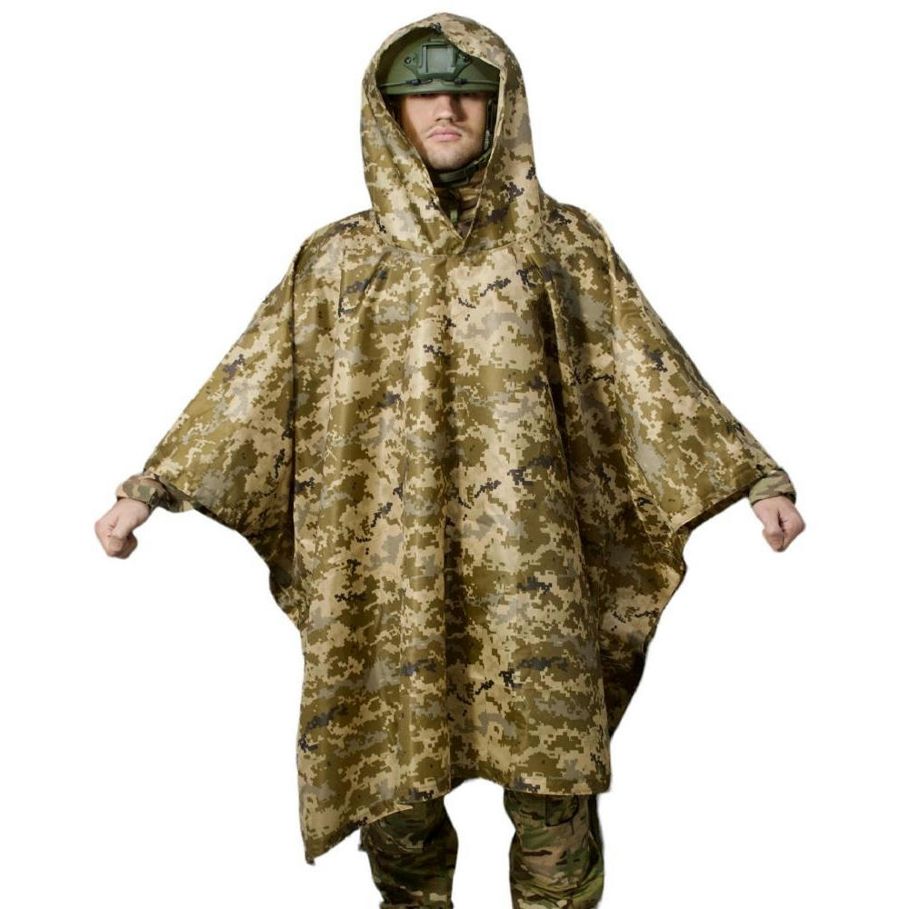 Тактический пончо Ranger пиксель (RA8915) фото 1