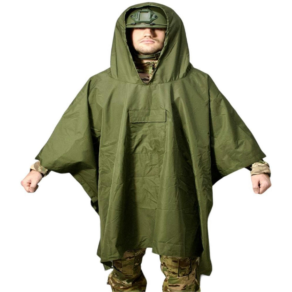 Тактический пончо rip stop Ranger масло (RA8920) фото 1