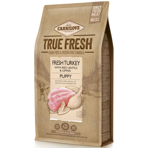 

Сухой корм для щенков Carnilove True Fresh с индейкой 1.4кг