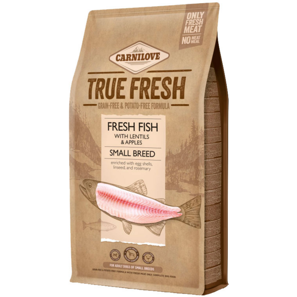 

Сухой корм для собак малых пород Carnilove True Fresh с рыбой 4кг