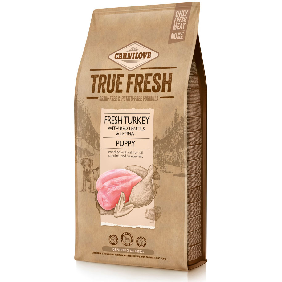 Сухой корм для щенков Carnilove True Fresh с индейкой 11.4кг фото 1