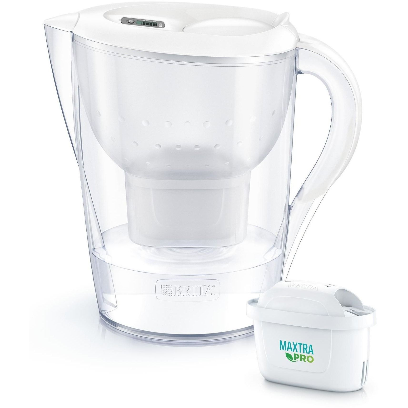 Фильтр-кувшин Brita Marella XL Memo MXPro 3.5л (2л очищенной воды) белый (1052778) фото 1