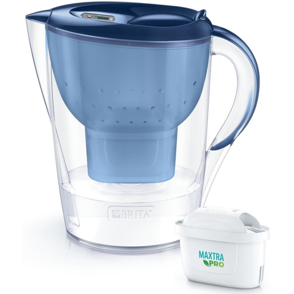 Фильтр-кувшин Brita Marella XL Memo MXPro 3.5л (2л очищенной воды) синий (1052780)