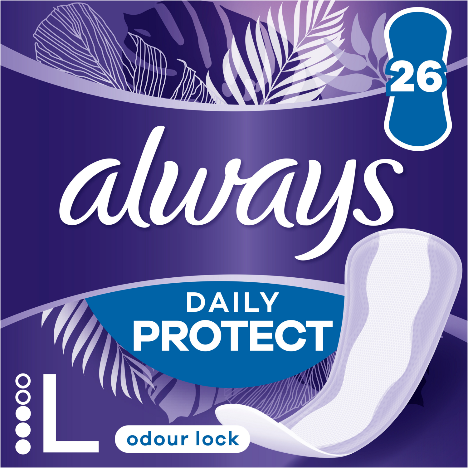 Прокладки гигиенические ежедневные Always Daily Protect Long 26шт фото 