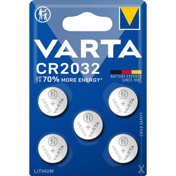 Акція на Батарейка VARTA CR 2032 BLI 5 LITHIUM від MOYO