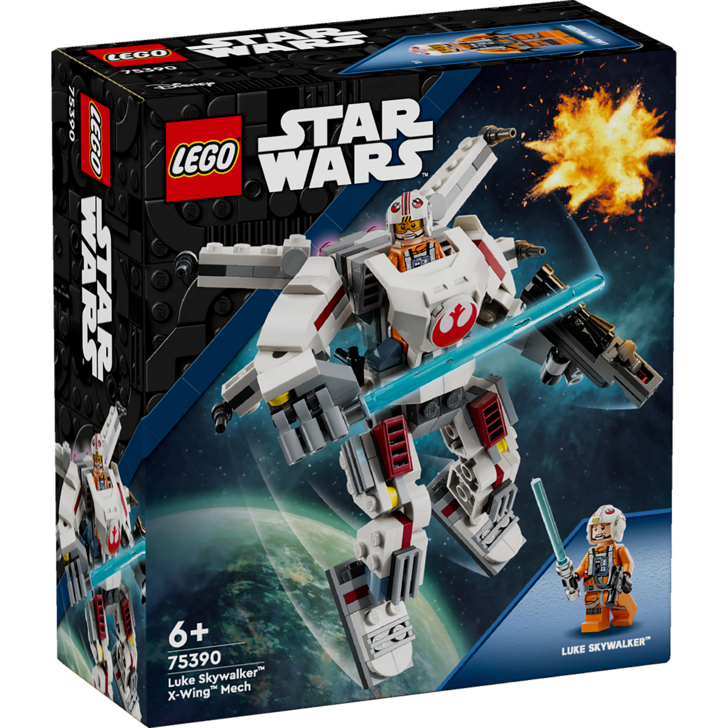 Конструктор LEGO 75390 STAR WARS Работа X-Wing Люка Скайвокера фото 
