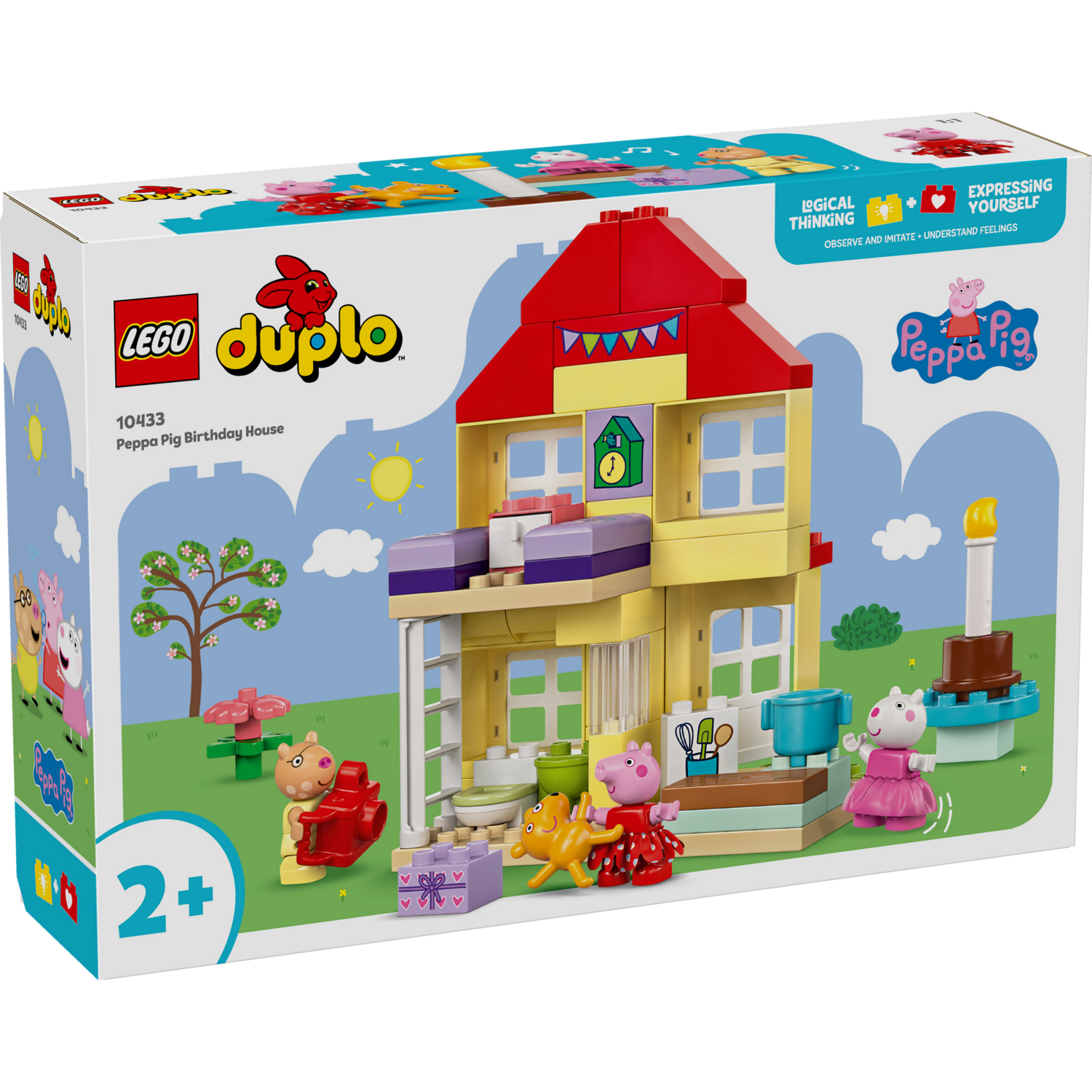 10433 Конструктор Lego Duplo Peppa Pig Святковий дім Пеппифото