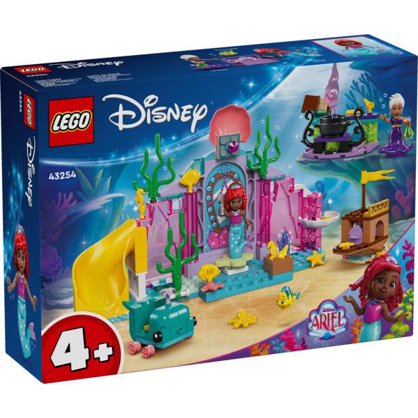 Акція на Конструктор LEGO 43254 Disney Princess Хрустальная пещера Ариэль від MOYO