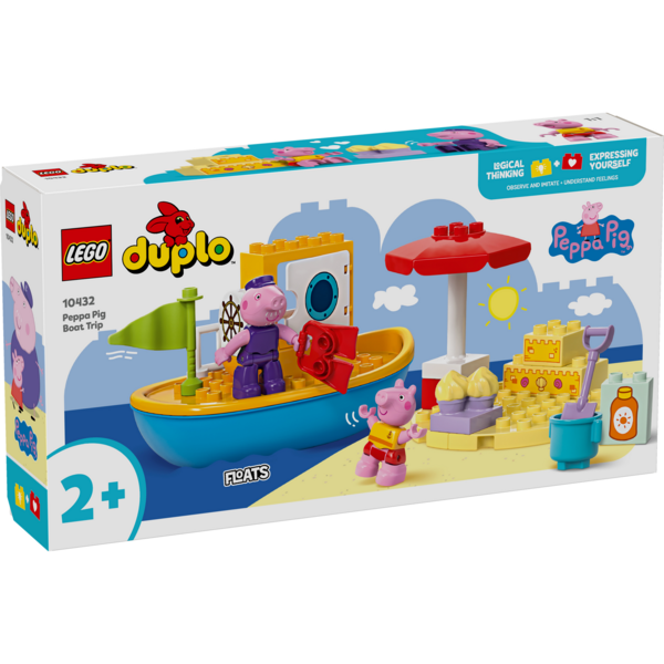 10432 Конструктор Lego Duplo Peppa Pig Морская прогулка Пеппы на лодке