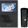 Комплект видеодомофона Slinex ML-16HR черный + Панель вызова Slinex SQ-04 черный (ML-16HRBLACK + SQ-04BLACK)