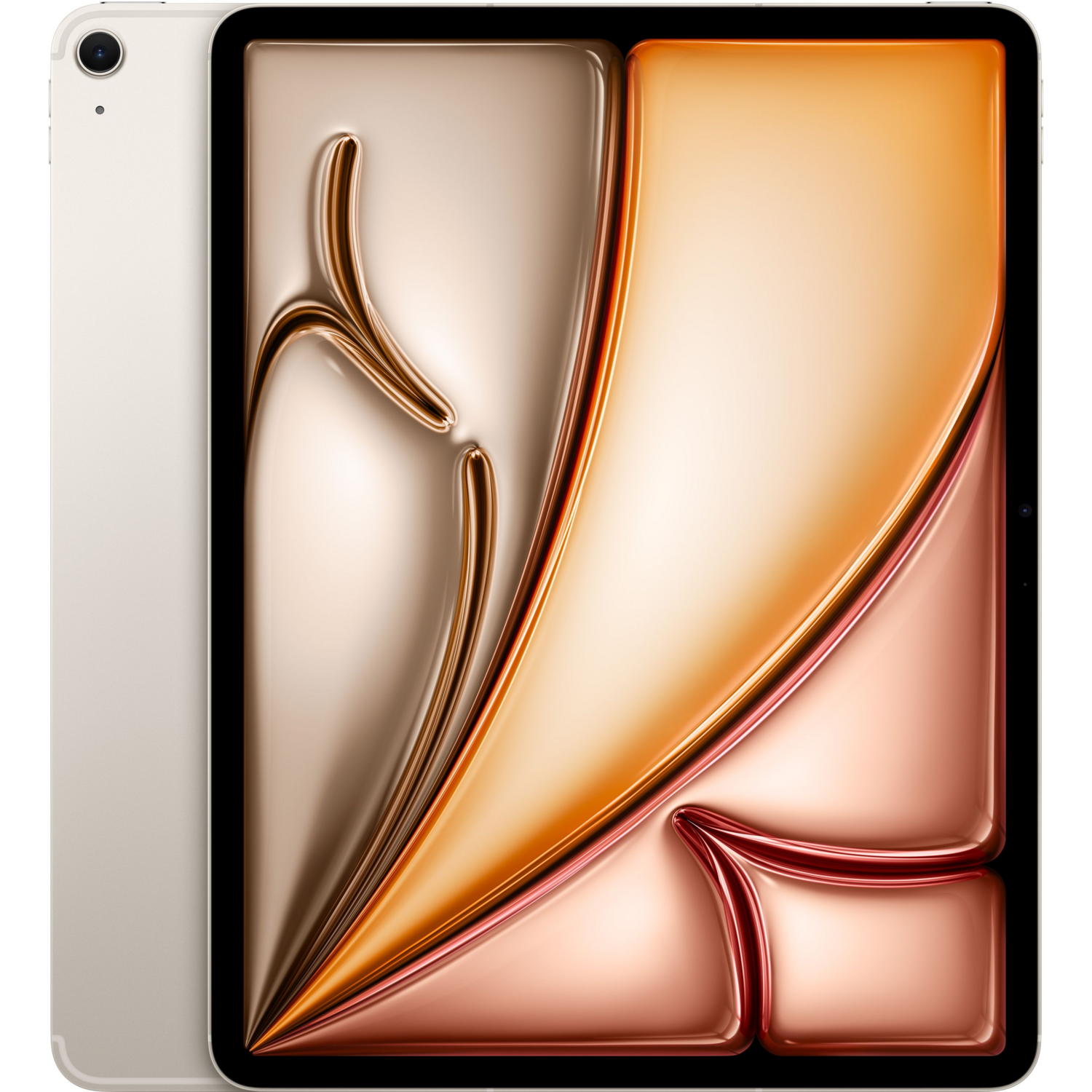 Планшет Apple iPad Air 13&quot; (М2) Cellular 512GB Starlight (MV723NF/A) 2024фото