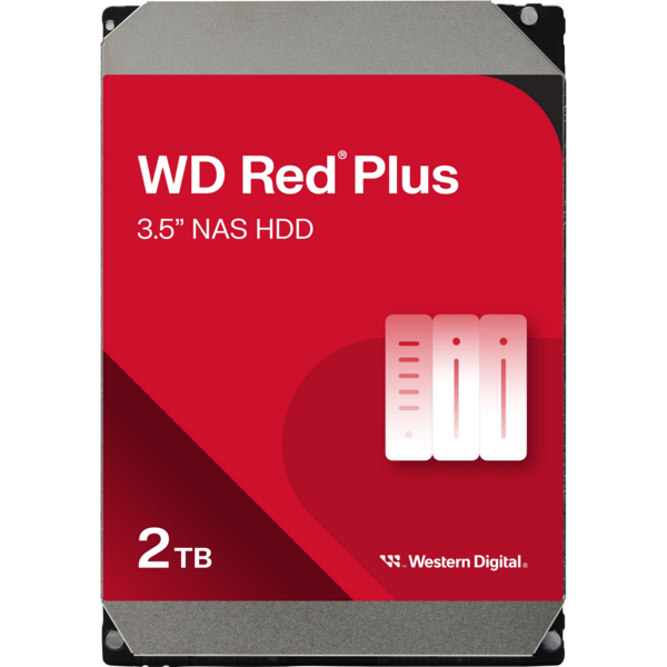 

Жесткий диск WD 2TB 3.5" 5400 64MB SATA Red Plus NAS (WD20EFPX)