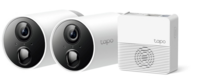 IP-камера TP-LINK Tapo C400 2MP N300 зовнішня поворотна 2 шт (TAPO-C400S2)